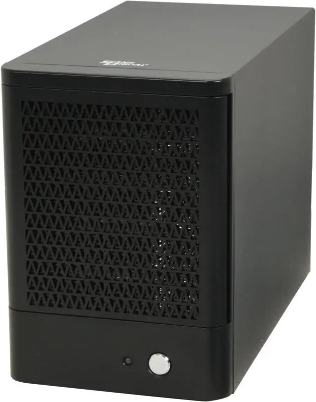 Alt view image 3 of 13 - SANS DIGITAL TR5M1 RAID 0, 1, 1+0, 5, 5+spare, spanning and JBOD (using bundled utilities) 5 3.5" Drive Bays eSATA 3Gbps (via Port Multiplier) 5 Bay SATA to eSATA (Port Multiplier) JBOD Enclosure