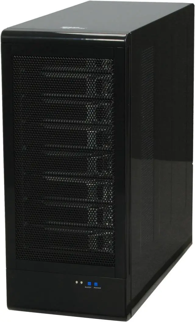 Alt view image 3 of 14 - SANS DIGITAL TR8U-B JBOD or 3 different spanning modes: 1 spanning set = 8 hard drives per set 2 spanning sets = 4 hard drives per set 4 spanning sets = 2 hard drives per set 8 3.5" Drive Bays USB 2.0 8 Bay SATA to USB 2.0 JBOD / Spannin