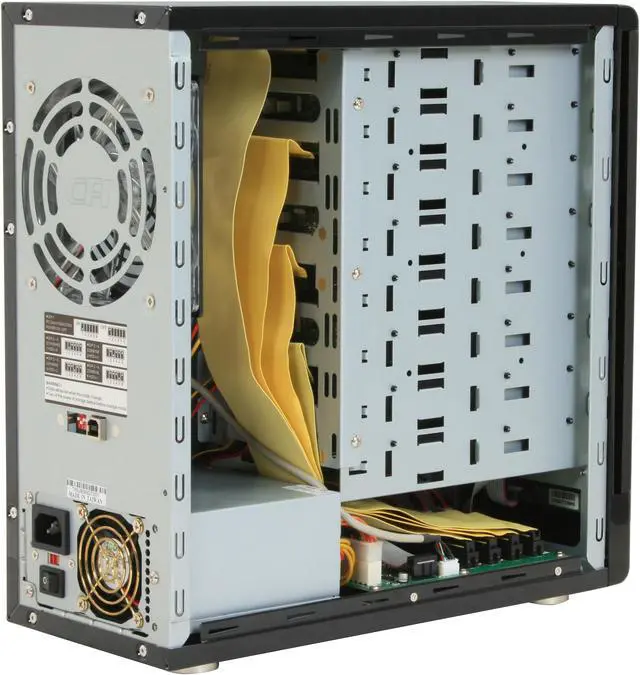 Alt view image 7 of 14 - SANS DIGITAL TR8U-B JBOD or 3 different spanning modes: 1 spanning set = 8 hard drives per set 2 spanning sets = 4 hard drives per set 4 spanning sets = 2 hard drives per set 8 3.5" Drive Bays USB 2.0 8 Bay SATA to USB 2.0 JBOD / Spannin