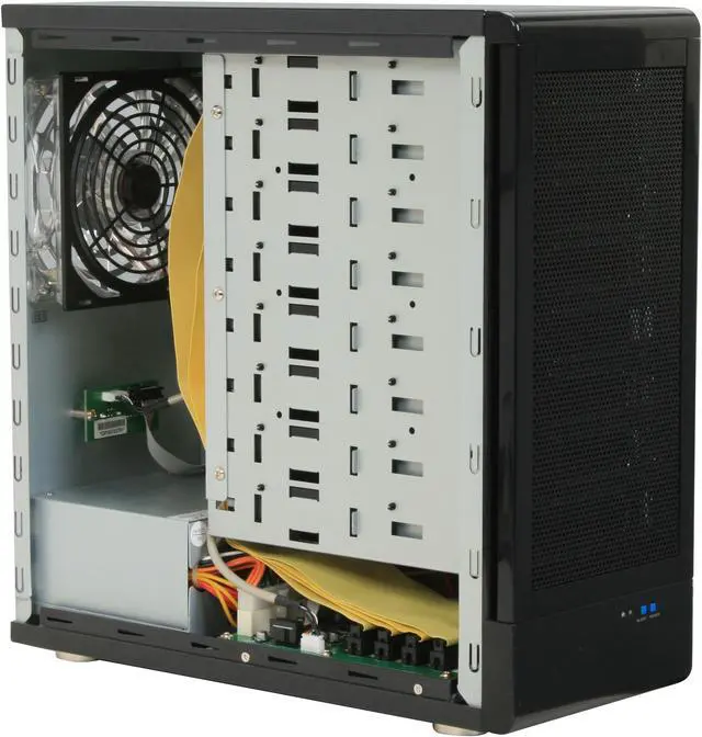 Alt view image 9 of 14 - SANS DIGITAL TR8U-B JBOD or 3 different spanning modes: 1 spanning set = 8 hard drives per set 2 spanning sets = 4 hard drives per set 4 spanning sets = 2 hard drives per set 8 3.5" Drive Bays USB 2.0 8 Bay SATA to USB 2.0 JBOD / Spannin