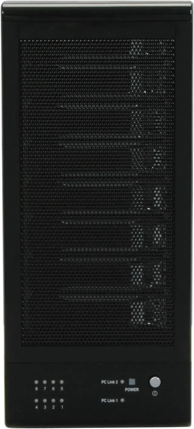 Alt view image 2 of 14 - SANS DIGITAL TR8M-B RAID 0, 1, 10, 5, 5+spare, spanning and JBOD (RAID volume limited to 5 hard drive per set, setup using bundled utilities) 8 3.5" Drive Bays eSATA 3Gbps (via Port Multiplier) 8 Bay SATA to eSATA (Port Multiplier) JBOD Enc