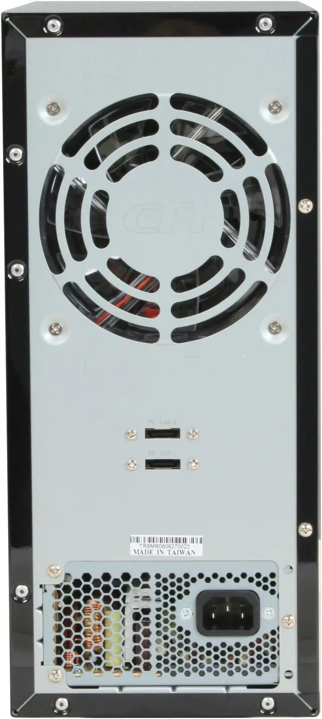Alt view image 11 of 14 - SANS DIGITAL TR8M-B RAID 0, 1, 10, 5, 5+spare, spanning and JBOD (RAID volume limited to 5 hard drive per set, setup using bundled utilities) 8 3.5" Drive Bays eSATA 3Gbps (via Port Multiplier) 8 Bay SATA to eSATA (Port Multiplier) JBOD Enc