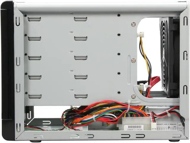 Alt view image 10 of 13 - SANS DIGITAL TR5M-B 5 Bay SATA to eSATA (Port Multiplier) JBOD / RAID 0, 1, 1+0, 5 Enclosure (Black)