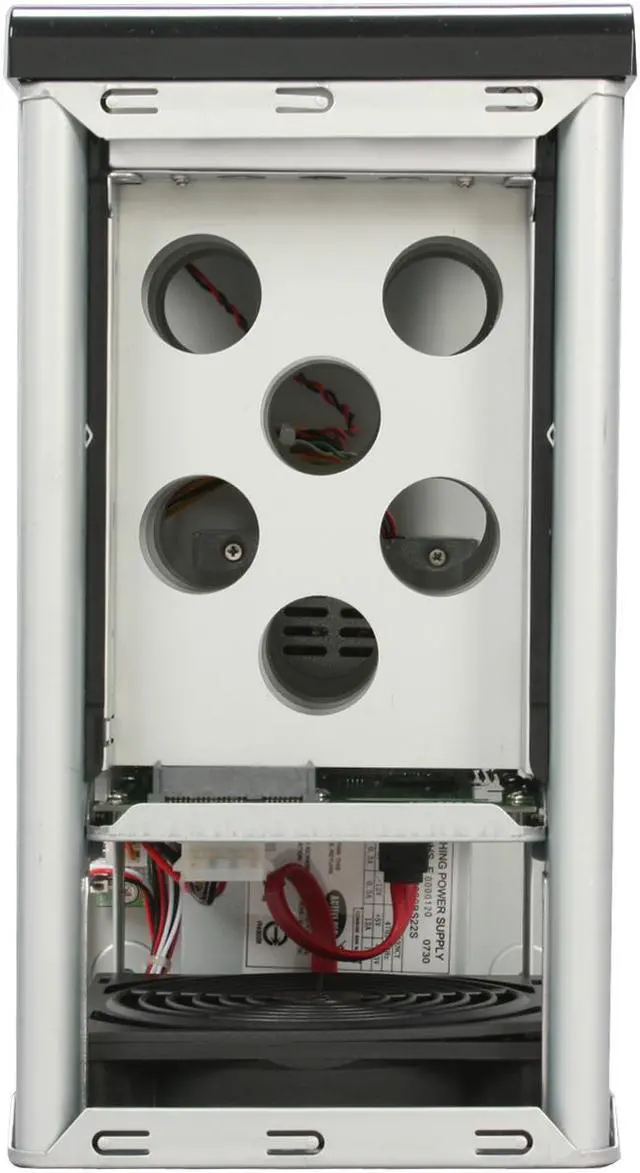 Alt view image 9 of 13 - SANS DIGITAL TR5M-B 5 Bay SATA to eSATA (Port Multiplier) JBOD / RAID 0, 1, 1+0, 5 Enclosure (Black)