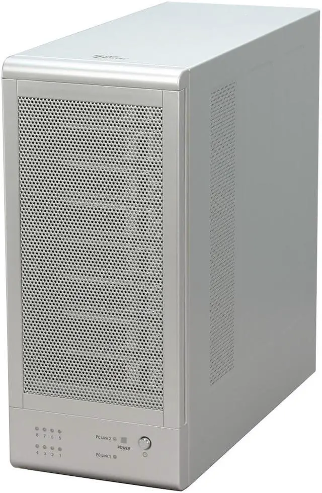Alt view image 3 of 15 - SANS DIGITAL TR8M RAID 0, 1, 10, 5, 5+spare, spanning and JBOD (RAID volume limited to 5 hard drive per set, setup using bundled utilities) 8 3.5" Drive Bays eSATA 3Gbps (via Port Multiplier) 8 Bay SATA to eSATA (Port Multiplier) JBOD / RAI
