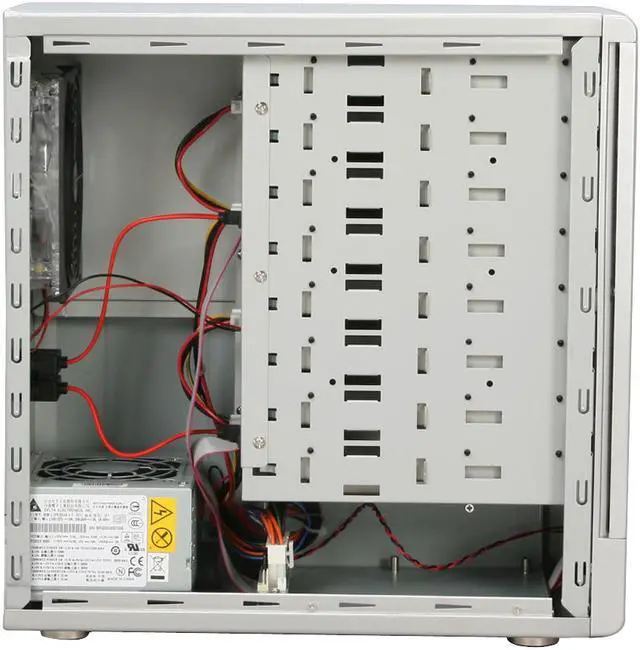 Alt view image 9 of 15 - SANS DIGITAL TR8M RAID 0, 1, 10, 5, 5+spare, spanning and JBOD (RAID volume limited to 5 hard drive per set, setup using bundled utilities) 8 3.5" Drive Bays eSATA 3Gbps (via Port Multiplier) 8 Bay SATA to eSATA (Port Multiplier) JBOD / RAI