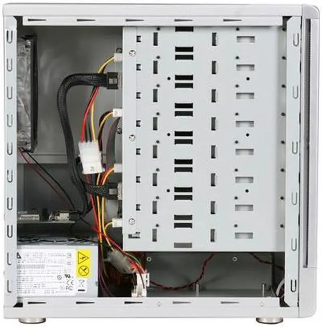Alt view image 5 of 9 - SANS DIGITAL TR8X JBOD (RAID Supported via Controller Card) 8 3.5" Drive Bays 2 x Mini-SAS (SFF-8088) TowerRAID 8 Bay SAS / SATA JBOD Storage Enclosure (Silver)