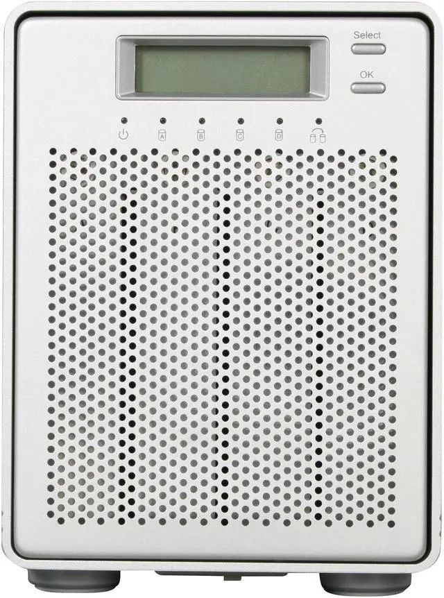 Alt view image 2 of 6 - SANS DIGITAL TowerSTOR TS4CT RAID 0, 1, 3, 5, 1+0, Spanning 4 3.5" Drive Bays USB 2.0, eSATA, Firewire 800 (1394b), Firewire 400 (1394a) 4 Bay SATA to USB 2.0 / eSATA / 1394a / 1394b RAID Enclosure