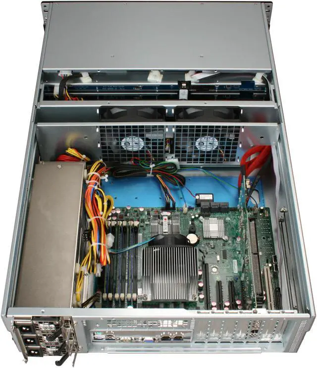 Alt view image 5 of 7 - SANS DIGITAL EliteNAS EN316L+BXE Hardware RAID 0, 1, 1+0, 5 and 6 RAID with Hot Spare 16 3.5" Drive Bays USB x 2 3U 16 Bay Intel Xeon Nehalem Hardware RAID 6 NAS + iSCSI Rackmount Server