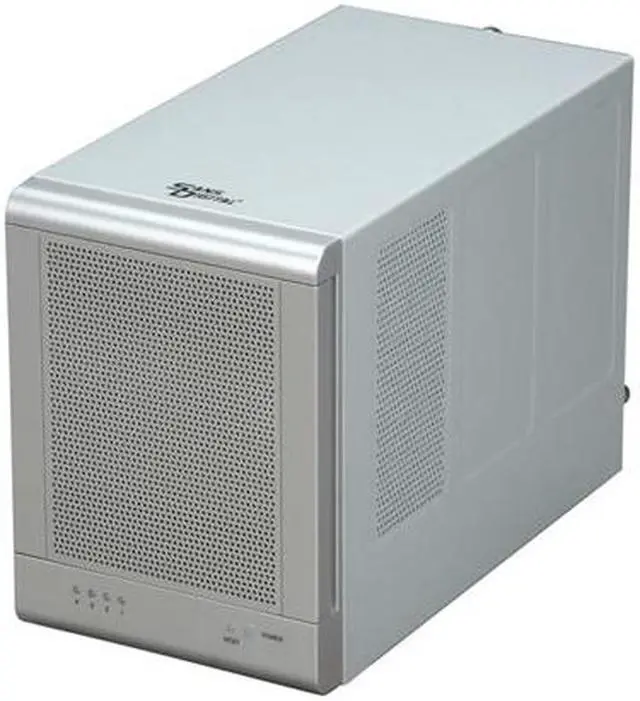 Main image of SANS DIGITAL TowerRAID TR4MP RAID 0, 1, 10, 5, 5+spare, Spanning and JBOD  (via Bundled RR622 RAID Controller Card) 4 3.5" Drive Bays eSATA (via Port Multiplier) 2 ports 6G PCIe 2.0 x1 for RAID Controller Included 4 Bay eSATA Port Multiplie