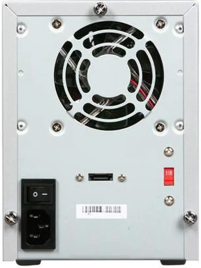 Alt view image 4 of 5 - SANS DIGITAL TowerRAID TR4MP RAID 0, 1, 10, 5, 5+spare, Spanning and JBOD  (via Bundled RR622 RAID Controller Card) 4 3.5" Drive Bays eSATA (via Port Multiplier) 2 ports 6G PCIe 2.0 x1 for RAID Controller Included 4 Bay eSATA Port Multiplie