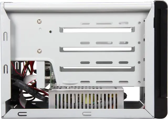 Alt view image 4 of 8 - SANS DIGITAL TowerRAID TR4M-BP RAID 0, 1, 10, 5, 5+spare, Spanning and JBOD  (via Bundled RR622 RAID Controller Card) 4 3.5" Drive Bays eSATA (via Port Multiplier) PCIe 2.0 x1 for RR622 RAID Controller 4 Bay eSATA Port Multiplier JBOD Tower
