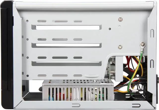 Alt view image 5 of 8 - SANS DIGITAL TowerRAID TR4M-BP RAID 0, 1, 10, 5, 5+spare, Spanning and JBOD  (via Bundled RR622 RAID Controller Card) 4 3.5" Drive Bays eSATA (via Port Multiplier) PCIe 2.0 x1 for RR622 RAID Controller 4 Bay eSATA Port Multiplier JBOD Tower