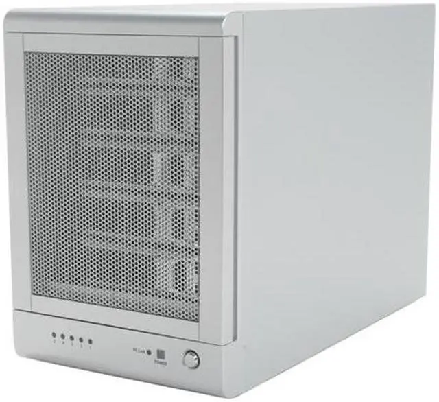 Main image of SANS DIGITAL TowerRAID TR5MP RAID 0, 1, 10, 5, 5+spare, Spanning and JBOD (via Bundled RR622 RAID Controller Card) 5 3.5" Drive Bays eSATA (via Port Multiplier) PCIe2.0 x1 for RR622 RAID Controller 5 Bay eSATA RAID 0/1/10/5/JBOD Performance