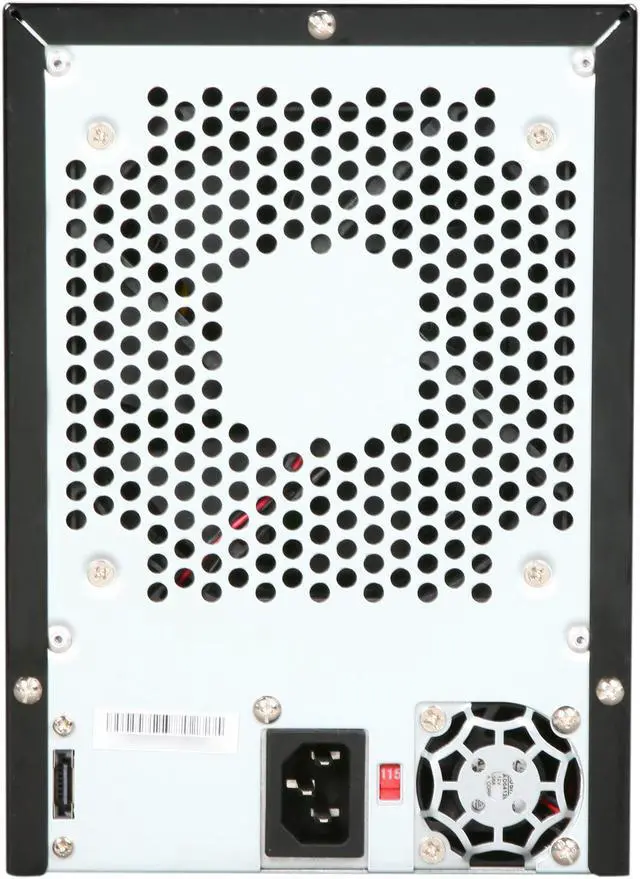 Alt view image 4 of 5 - SANS DIGITAL TowerRAID TR5M-BP RAID 0, 1, 10, 5, 5+spare, Spanning and JBOD (via Bundled RR622 RAID Controller Card) 5 3.5" Drive Bays eSATA (via Port Multiplier) PCIe2.0 x1 for RR622 RAID Controller 5 Bay eSATA RAID 0/1/10/5/JBOD Performan