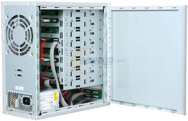 Alt view image 4 of 7 - SANS DIGITAL TowerRAID TR8MP RAID 0, 1, 10, 5, 5+spare, Spanning and JBOD (via Bundled RR622 RAID Controller Card) 8 3.5" Drive Bays eSATA (via Port Multiplier) PCIe 2.0 x1 for RR622 RAID Controller 8 Bay eSATA RAID 0/1/10/5/JBOD Performanc