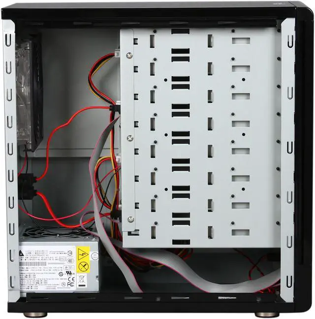 Alt view image 5 of 8 - SANS DIGITAL TowerRAID TR8M-BP RAID 0, 1, 10, 5, 5+spare, Spanning and JBOD(via Bundled RR622 RAID Controller Card) 8 x Hot-Swappable 3.5" Drive Bays eSATA (via Port Multiplier) PCIe 2.0 x1 for RR622 RAID Controller 8 Bay eSATA RAID 0/1/10/