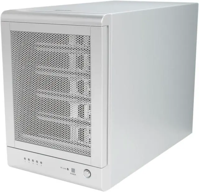 Main image of SANS DIGITAL TowerRAID TR5UTP 0, 1, 10, 3, 5, Clone (N-way Mirror) with Hot Spare, and JBOD 5 x Hot-Swappable 3.5" Drive Bays USB 3.0 (backward compatible with USB 2.0) and eSATA 5 Bay USB 3.0 / eSATA Hardware RAID 5 Tower w/ 6G PCIe 2.0 HB