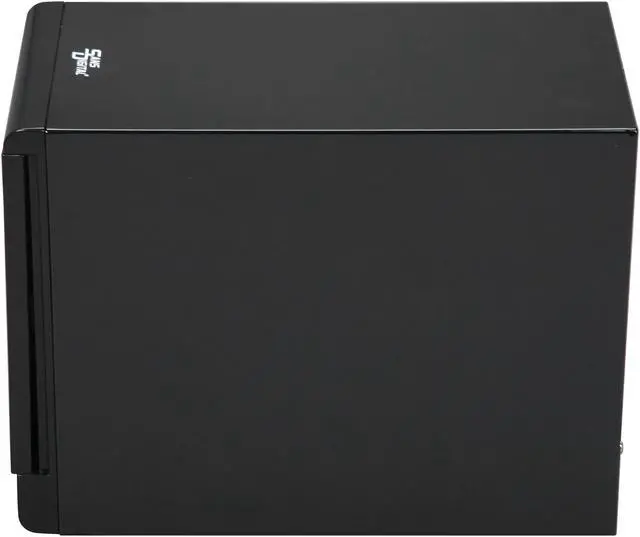 Alt view image 4 of 4 - SANS DIGITAL TowerRAID TR5UT-BP 0, 1, 10, 3, 5, Clone (N-way Mirror) with Hot Spare, and JBOD 5 3.5" Drive Bays USB 3.0 (backward compatible with USB 2.0) and eSATA 5 Bay USB 3.0 / eSATA Hardware RAID 5 Tower w/ 6G PCIe 2.0 HBA (Black)