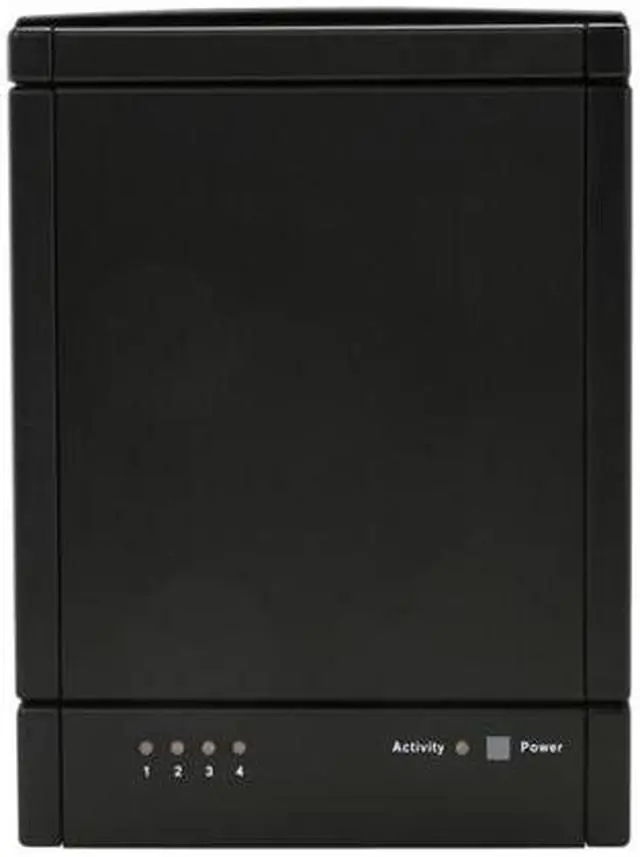 Alt view image 2 of 6 - SANS DIGITAL TowerRAID TR4UTBPN 4-Bay 3.5" SATA to USB 3.0 / eSATA Hardware RAID-5 Storage Tower