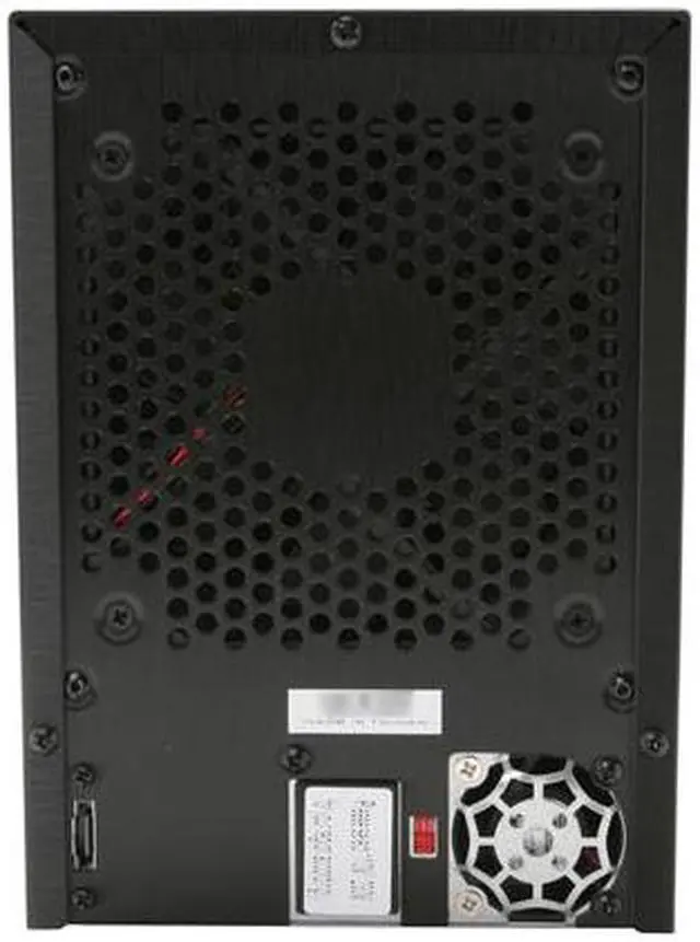 Alt view image 5 of 8 - Sans Digital 5-Bay eSATA RAID 0/1/10/5/JBOD Tower Storage Enclosure w/ 6G PCIe Card TR5M+B (Black)