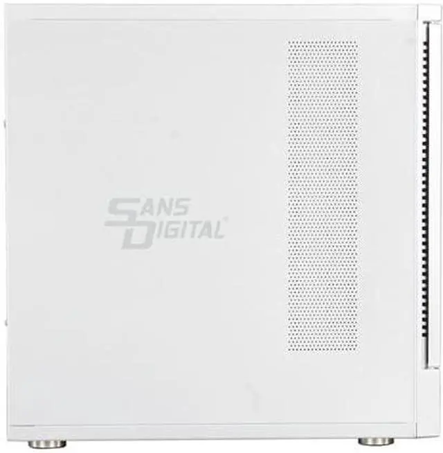 Alt view image 3 of 8 - Sans Digital 8-Bay SAS/SATA RAID 5 Tower Storage Enclosure w/ 6G PCIe 2.0 x8 TTR8X+P (Silver)