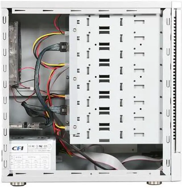 Alt view image 5 of 8 - Sans Digital 8-Bay SAS/SATA RAID 5 Tower Storage Enclosure w/ 6G PCIe 2.0 x8 TTR8X+P (Silver)