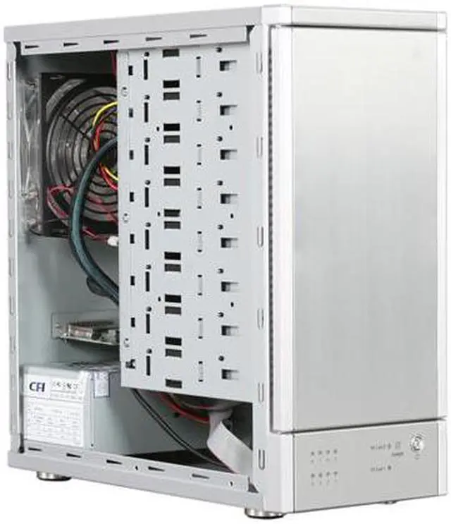 Alt view image 6 of 8 - Sans Digital 8-Bay SAS/SATA RAID 5 Tower Storage Enclosure w/ 6G PCIe 2.0 x8 TTR8X+P (Silver)