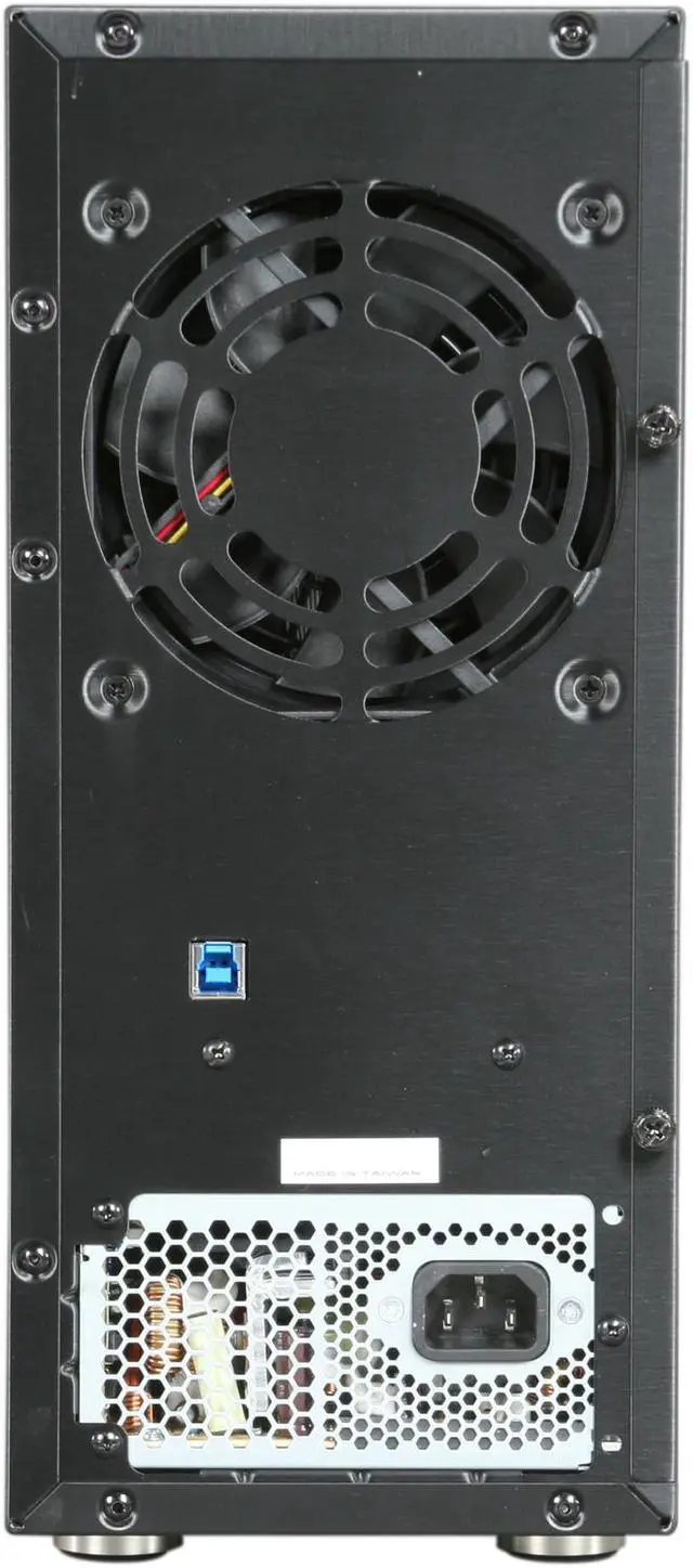 Alt view image 7 of 9 - Sans Digital 8-Bay SATA to USB 3.0 JBOD Tower Storage Enclosure TR8U+B (Black)