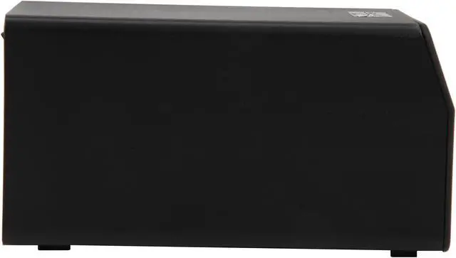 Alt view image 3 of 6 - SANS DIGITAL MobileRAID MR2UT+B 0/1/JBOD and Spanning 2 x Hot-swappable 3.5" Drive Bays USB 3.0, eSATA 2-Bay SATA Compact Tower Enclosure (Black)