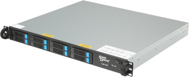 Main image of SANS DIGITAL EliteSTOR ES108X+B JBOD Mini-SAS 6G 1U 8 Bay 2.5 Rackmount SAS/SSD/SATA to 2* mini-SAS (SFF8088) JBOD Storage