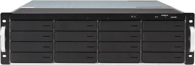 Alt view image 2 of 10 - SANS DIGITAL EliteSTOR ES316X6+BHG 3U 16-Bay 6G SAS/SATA PCIe 2.0 x8 RAID Rackmount Solution