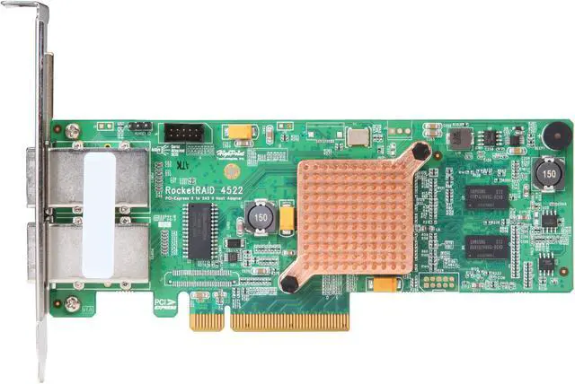 Alt view image 7 of 10 - SANS DIGITAL EliteSTOR ES316X6+BHG 3U 16-Bay 6G SAS/SATA PCIe 2.0 x8 RAID Rackmount Solution