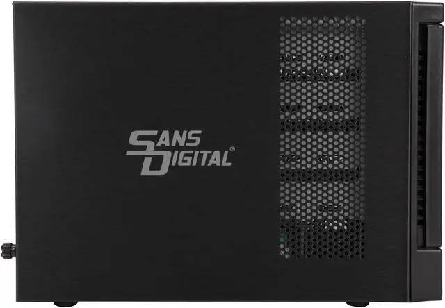 Alt view image 3 of 9 - SANS DIGITAL TowerRAID TR4M6GNC 4-Bay eSATA 6G Port Multiplier JBOD Tower (No eSATA Card Bundled)