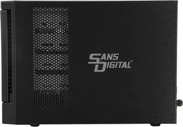 Alt view image 5 of 9 - SANS DIGITAL TowerRAID TR4M6GNC 4-Bay eSATA 6G Port Multiplier JBOD Tower (No eSATA Card Bundled)