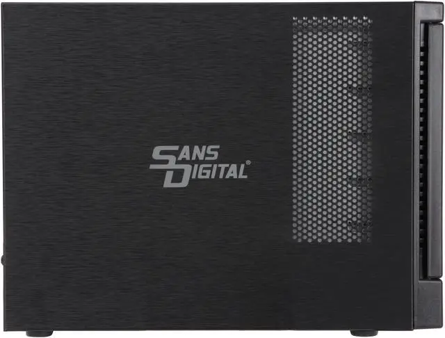 Alt view image 5 of 9 - SANS DIGITAL TowerRAID TR5M6G 5-Bay eSATA 6G Port Multiplier RAID Tower w/ 6G PCIe x4 Card