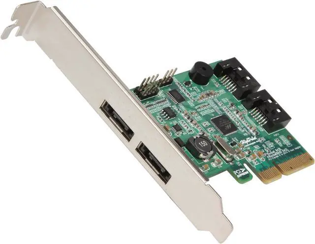 Alt view image 7 of 9 - SANS DIGITAL TowerRAID TR5M6G 5-Bay eSATA 6G Port Multiplier RAID Tower w/ 6G PCIe x4 Card