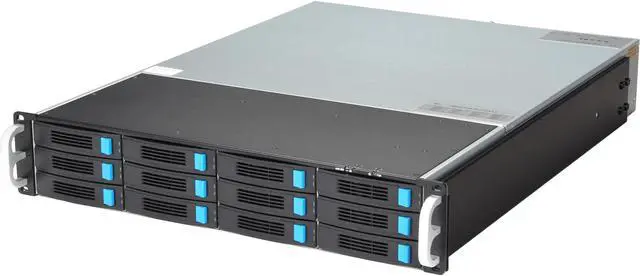 SANS DIGITAL ES212X12 2U 12 Bay 12G SAS/SATA to SAS JBOD with 12G