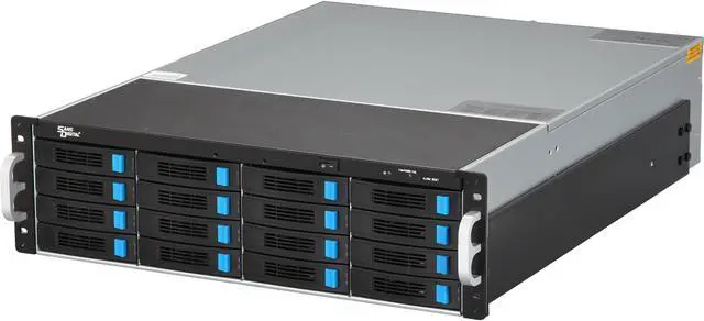 SANS DIGITAL EliteSTOR ES316X12HP 3U 16 Bay 12G SAS/SATA to 12G ...