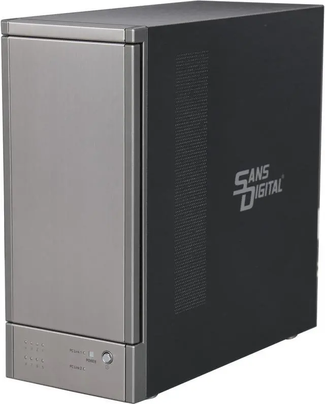 Main image of SANS DIGITAL TR8X6G JBOD (RAID Supported via Controller Card) 8 x Hot-Swappable 3.5" 3.5" Drive Bays 2 x Mini-SAS (SFF-8088) 8 Bay 6G SAS / SATA Modularize JBOD Storage Enclosure