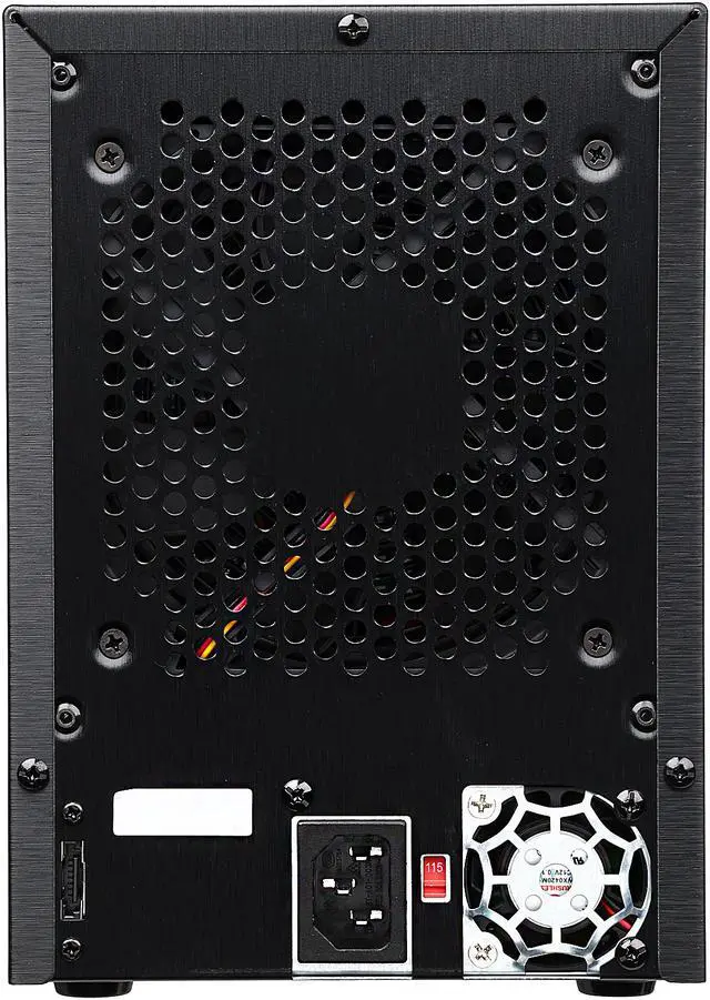 Alt view image 4 of 8 - SANS DIGITAL TowerRAID TR5M6GNC JBOD, RAID available via eSATA RAID card (not inlcuded) 5 x Hot-Swappable 3.5" Drive Bays eSATA 6Gbps (via Port Multiplier) 5 Bay eSATA 6G Port Multiplier JBOD Tower