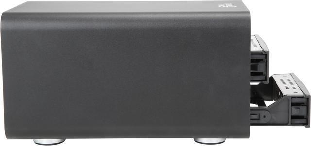 Alt view image 4 of 10 - SANS DIGITAL MobileRAID MR2UT6G 0, 1, JBOD and Spanning USB 3.1 Type-C, Fully Loaded 2-bay External RAID Solution