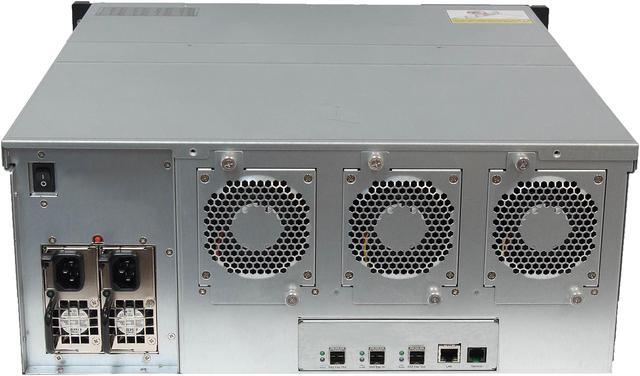 Alt view image 5 of 8 - SANS DIGITAL ES424X12P ?JBOD (RAID is supported by additional RAID card) 4U SAS 12G JBOD Rackmount