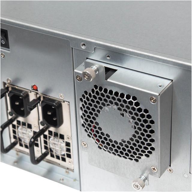 Alt view image 6 of 8 - SANS DIGITAL ES424X12P ?JBOD (RAID is supported by additional RAID card) 4U SAS 12G JBOD Rackmount