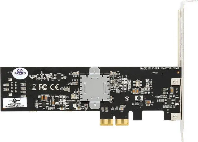 Alt view image 4 of 5 - VANTEC 4 Channel, 2 mSATA + 2 SATA 6Gb/s PCIe RAID Card with HyperDuo Model UGT-MST644R