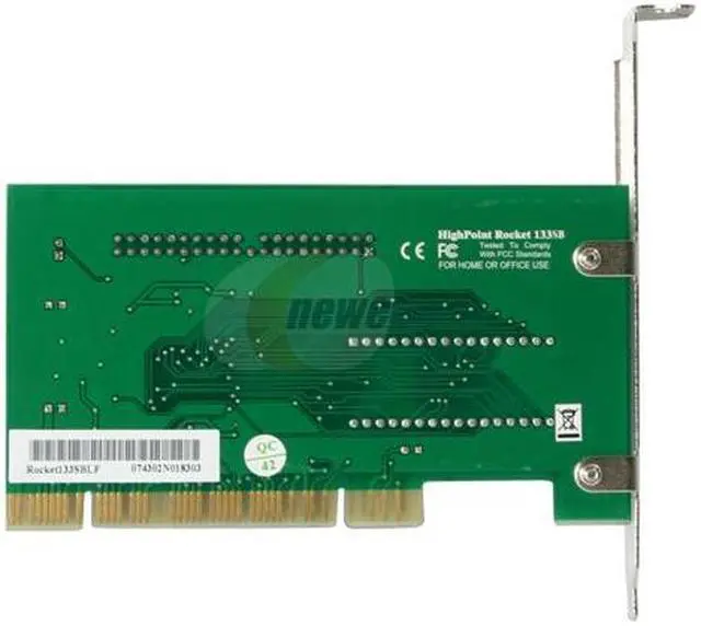 Alt view image 4 of 8 - HighPoint RocketRAID 133SB 32bits, 33/66 MHz PCI IDE Controller Card