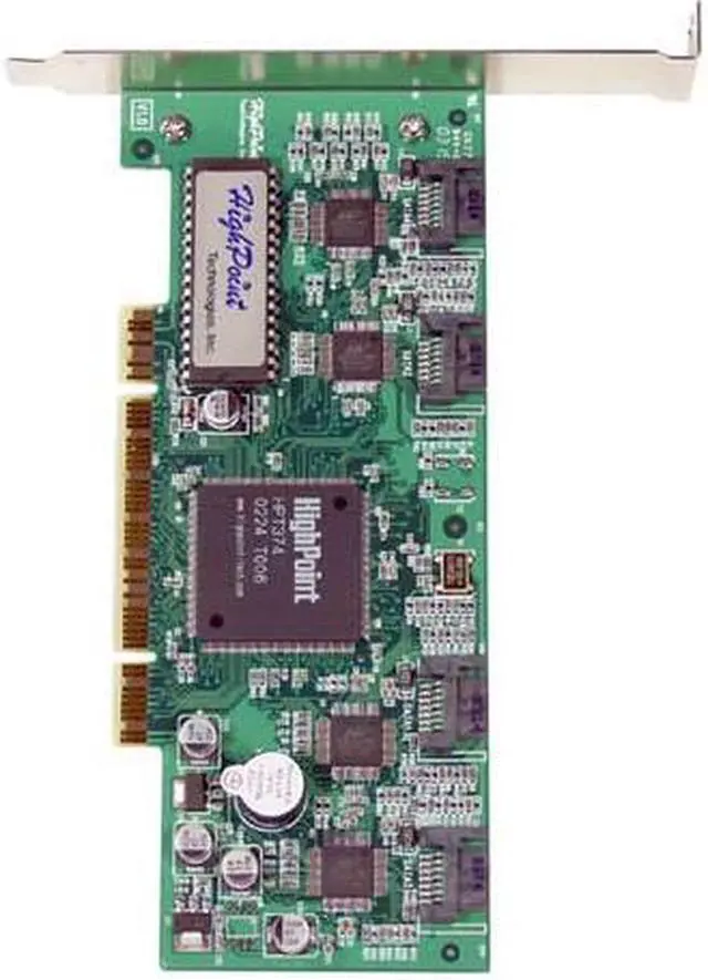 Alt view image 2 of 4 - HighPoint RocketRAID 1640 PCI SATA Controller Card