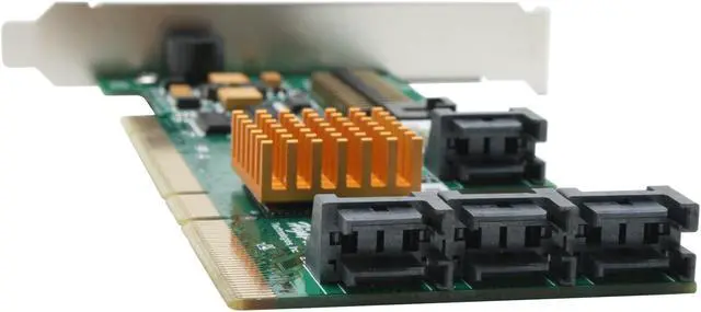 Alt view image 2 of 7 - HighPoint RocketRAID 2220 PCI-X SATA II (3.0Gb/s) Controller Card