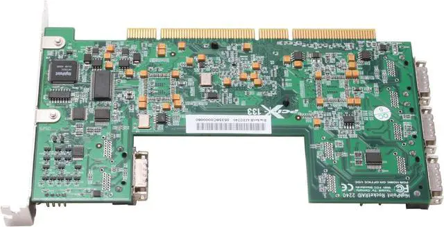 Alt view image 3 of 5 - HighPoint RocketRAID 2240 PCI-X SATA II (3.0Gb/s) 16-Channel Multi-Port Infiniband RAID Controller