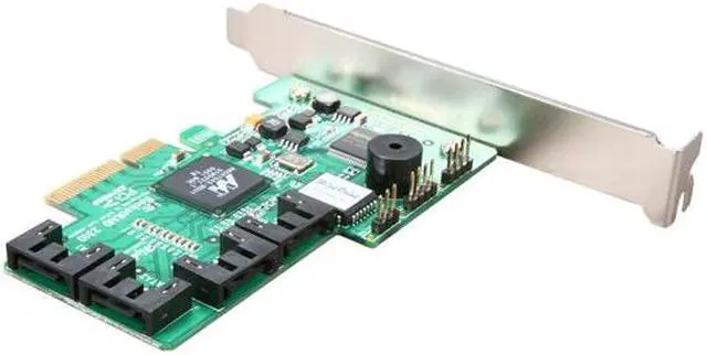 Alt view image 5 of 6 - HighPoint RocketRAID 2310 PCI Express x4 (x8 and x16 slot compatible) SATA II (3.0Gb/s) Controller Card